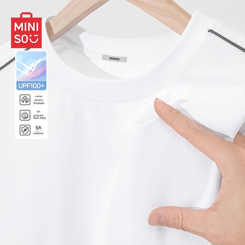 MINISO Men's Athletic Short Sleeve T-Shirt