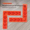 L-Shaped 90° Right Angle Locator, 6-Inch Woodworking Ruler and Marking Tool