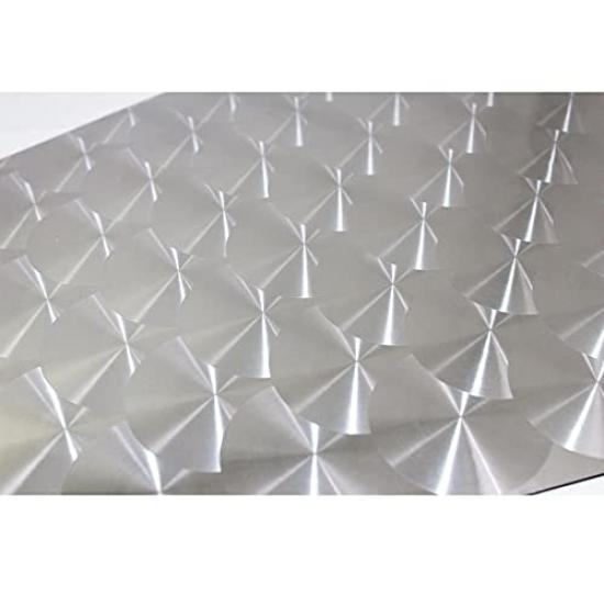 Safety window panel with scale pattern for Hino Profia/Ranger