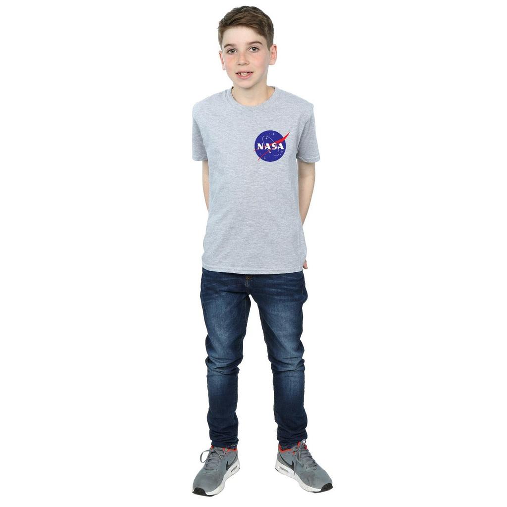 NASA Boys Classic Insignia Chest Logo T-Shirt