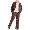 Adidas Originals Jackets Men's Brown Stand Collar Moderate Other II5787