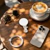 Portable Rechargeable Clip-On LED Fill Light for Mobile Phone Laptop Video Streaming Outdoor Photography Makeup Lighting