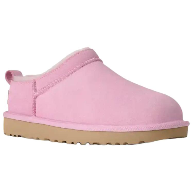 UGG Micro Classic Suede Warm Slip-On Versatile Snow Boots Women boots Pink 1173891-PKD