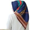 Women Fashion Vivid Color Muslim Style Smooth Scarf