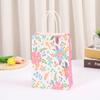 StoBag, Plant Print Kraft Paper Bags, Colorful Flowers Packing Bags Ins, Gifts Candy Snack Souvenirs Decorative Supplies