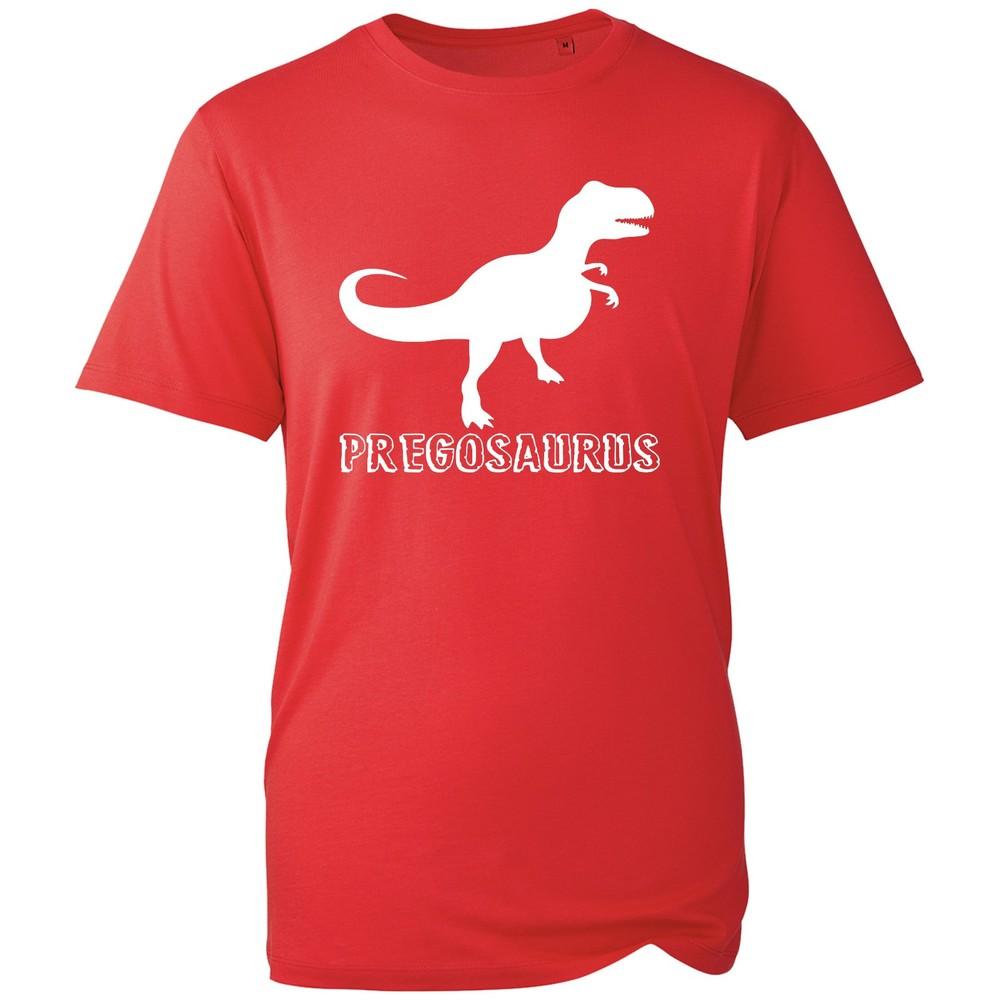 Pregosaurus Maternity T Shirt Funny Pregnancy AnnounceUnisext Dinosaur Novelty Tee S