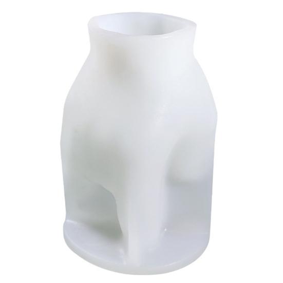 Candle Mold Gesture BPA Free Shaped Non-stick 3D Victory Gesture Silicone Candle Mold 3