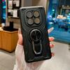 2 In1 360° Rotating Metal Ring Stand Holder Case For Xiaomi Redmi Note 13 14 15 Pro For Redmi 14C 15C 15 Shockproof Armor Cover