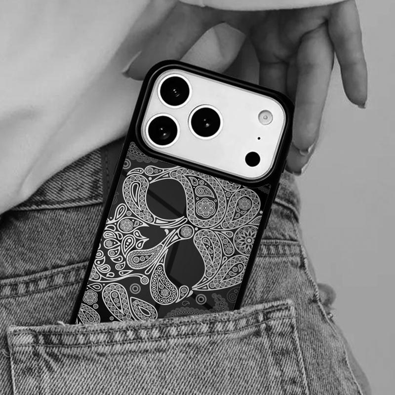 Skulls Bones Skeleton Phone Case for iPhone 17ProMax 12 13 14 15 16e 17 Pro Max Plus Air Cover