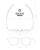 Polarized Outdoor Parisian Outdoor Use OUTDOOR one [SOLIZE] Sunglasses, Model, Unisex, SLD-006 (KHAKI/Polarized BR, size)