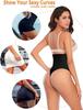 Women's Thong Butt-Lift Seamless High-Waist Shaping Pants with Steel Bone Support