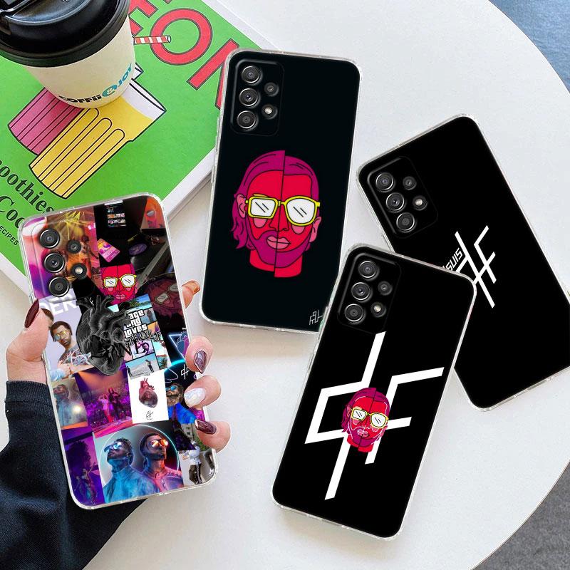 Singer PNL QLF Rapper Clear Phone Case For Samsung Galaxy A56 A57 A37 A55 A54 A36 A35 A26 A25 A16 A17 A07 A52 A34 A73 A21s Cover