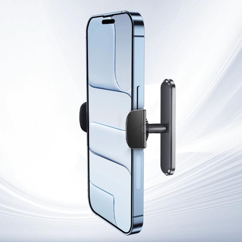 Portable Gym Phone Holder with N52 Magnets Secure Base Magnetic Phone Stand 4.5-7 Inch Smartphones Anywhere Gift