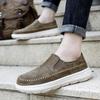 Spring 2024 new Amazon independent station popular men's shoes genuine leather one-pedal men's loafers