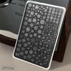 New Year Winter Nail Stamping Plates Snowflakes Elk Nail Art Stamping Plate Vintage Mandala Floral Nails Stencil Diy Wedding Man