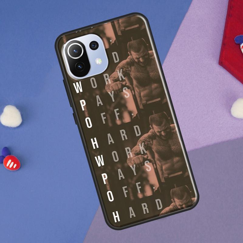 Workout Motivation Fitness Gym Quotes Cover For Xiaomi 14 13 Ultra 11T 12T 13T 14T Pro POCO X7 Pro X3 X5 F3 F5 F6 M6 X6 Pro Case
