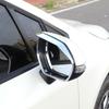 For Toyota Yaris XP210     ABS Car Rearview Mirror Rain Eyebrow Sequin Trims Sticker Car Decoration Accessories