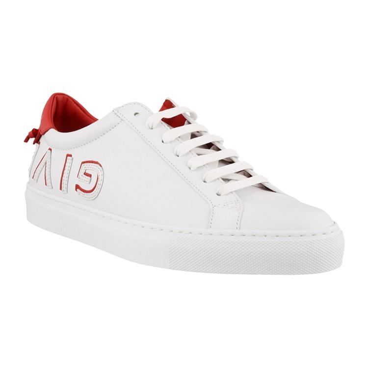 Givenchy Women's Urban Street Low 'Reverse Logo - White Red' BE0003E0DF-112