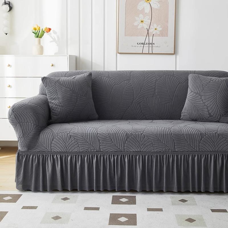 Skirt Sofa Cover New Anti Cat Claw All Inclusive Universal Cover All Seasons Dustproof Elastic Protective Cover