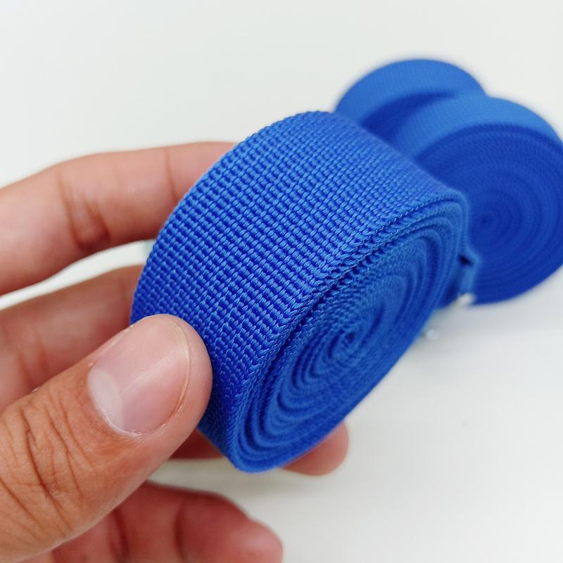 5pcs Blue 1 Meter Buckle Tie-Down Belt Cargo Straps For Car Motorcycle Bike With Metal Buckle Tow Rope Ratchet Belt for Luggage
