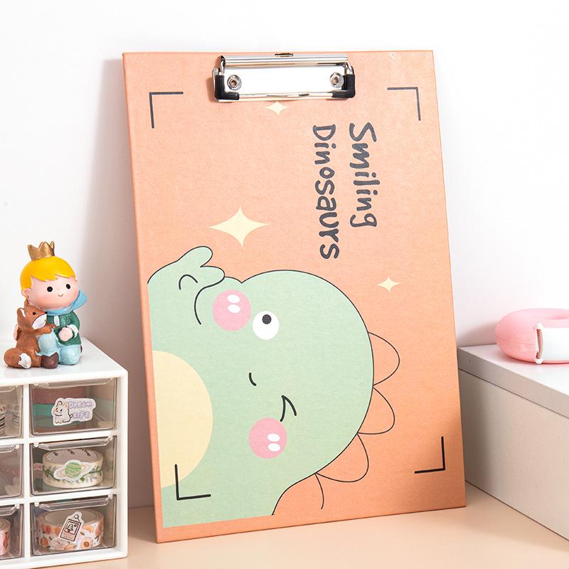 Cute Cartoon A4 Document Clipboard & Writing Pad