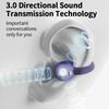 Ear-Clip Painless Wear Wireless Earphones 360° Surround Music Super Bass With HD Microphone Headset Touch Control Low Latency