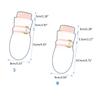 Thickened Winter Gloves Anti Slip Snow Gloves Unisex Warm Mittens Outdoor Skiing Skating Hiking Essential for Children