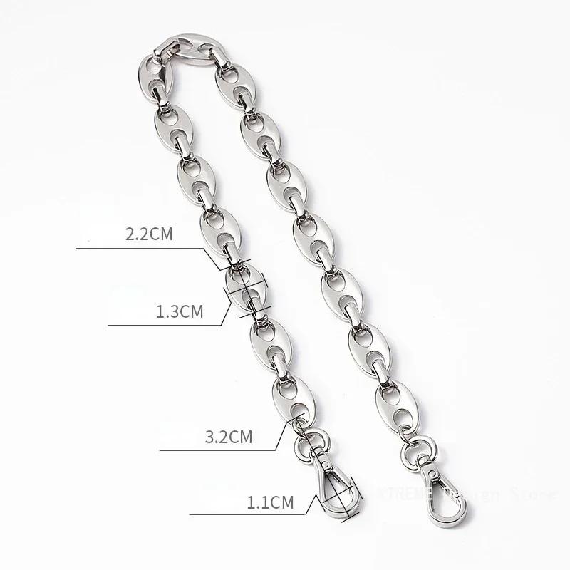 High Quality Chain Strap Resistant Wear Resistant Bag Crossbody Shoulder Bag Belt Underarm Chain Bag Chain Accessories