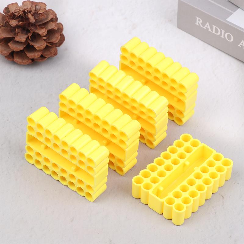 1/2/5Pcs Bit Holder 32 Holes Bit Hex Shank Organiser Screwdriver Bit Holder Drill For Storage For 6.35Mm Shank Storage Box