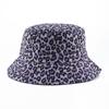 2026 Leopard Print Bucket Hat Reversible Fisherman Hat Outdoor Travel Panama Hat Sun Cap Hats For Men and Women