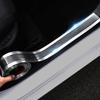 1 Meter Carbon Fiber Rubber Moulding Strip Rubber for Car Door Pedal Trim Bumper DIY Door Sill Protector Edge Guard Car