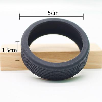 8PCS/Set Silicone Suitcase Wheels Protection Cover with Silent Sound Reduce Noise Trolley Box Luggage Caster Shoes Casters Cover