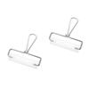 Clay Rolling Pin Acrylic Roller with Metal Handle for DIY 2Pcs Set