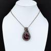 Ruby Pendant Gemstone Jewelry, 999 Copper Wire Wrapped Handmade Pendant, Latest Design Jewelry