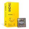 Skore Fruit Basket Flavoured Condoms Combo Pack of 4, X10 Pcs Orange Banana Cherry Strawberry Dotted Latex Rubber