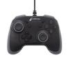 CYBER Gaming Controller Mini HG Wired Type Black Gadget Lightweight Compact with 2 Back Micro Switch Dot Patterned LED Adjustable Brightness and Gyro