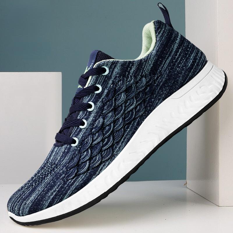 

Мягкая подошва мужские кроссовки мужские кроссовки дышащие кроссовки для бега повседневная обувь для ходьбы сетчатые мужские кроссовки для бега теннисные мужские 41 синий