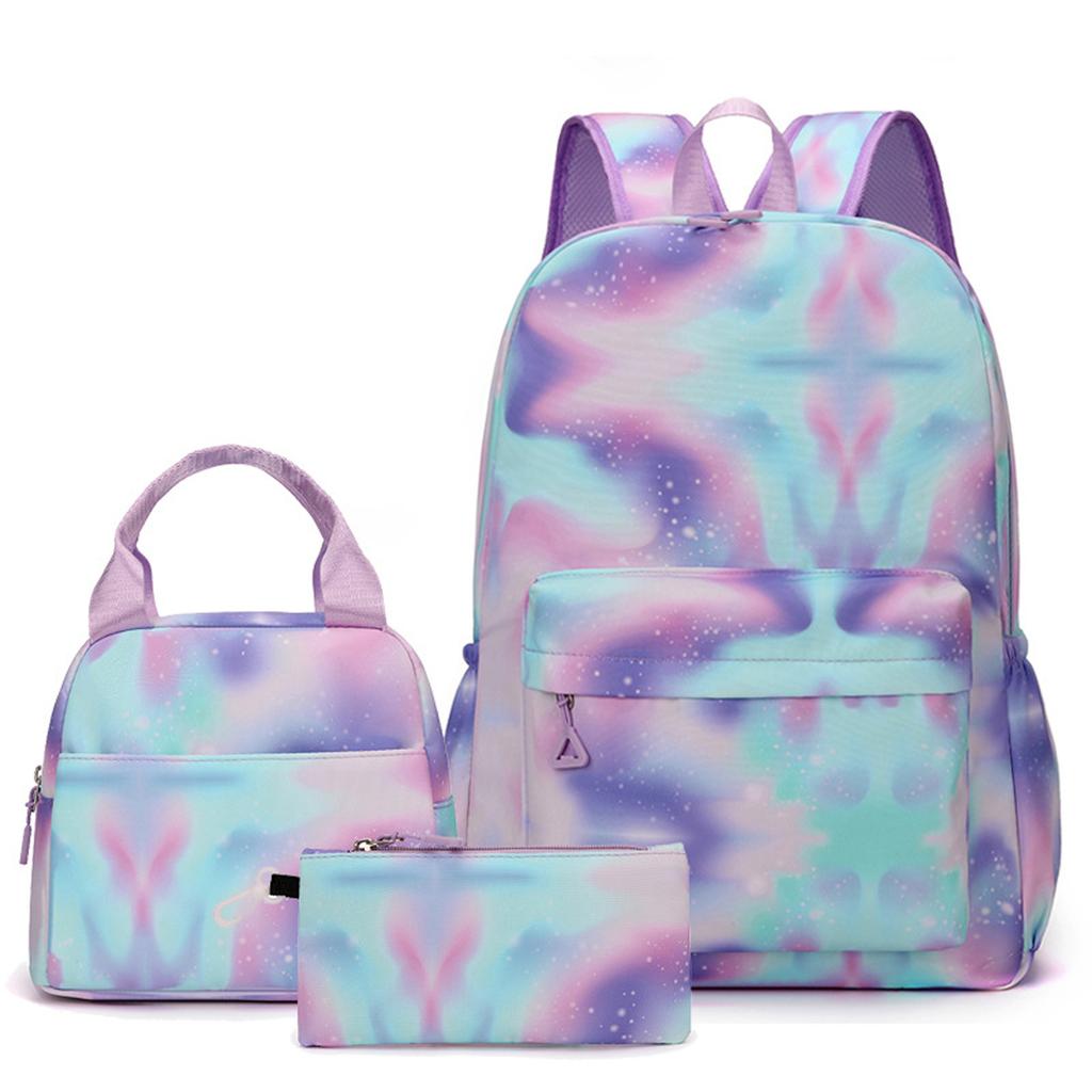 Children's Backpack With Insulated Lunch Bag And Pencil Case, Suitable For Both Boys And Girls, Perfect For School, Sports, Travel, And Holidays.