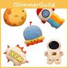 Space Explorer Rocket Ship Plush Toy Pillow Cushion