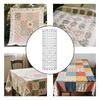 Drawing Tool Acrylic Material Patchwork Ruler Rectangle Drawing Sewing Rulers Patchwork Design Making Drawing Ruler Fabric Work