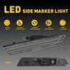 For 2010-2015 Chevy Camaro Front &Rear Reflector White LED Side Marker Lights EA