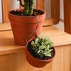 Stainless Steel Terracotta Pots Hangers Triangular Shaped Planter Hanger  Indoor Outdoor