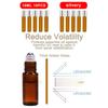5ml /10ml Roll On Bead Bottles Steel Ball Essential Oil Mini Perfume Portable Glass Split Bottle Travel Size Bottles & Containers