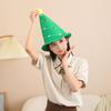 Portable Holiday Christmas Tree Costume Hat with Festival Ornament Comfort Fits for Parties Supplies Home Accessory