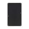 Scud Backplate for Tremolo, Screw Holes Only, Black P-103B