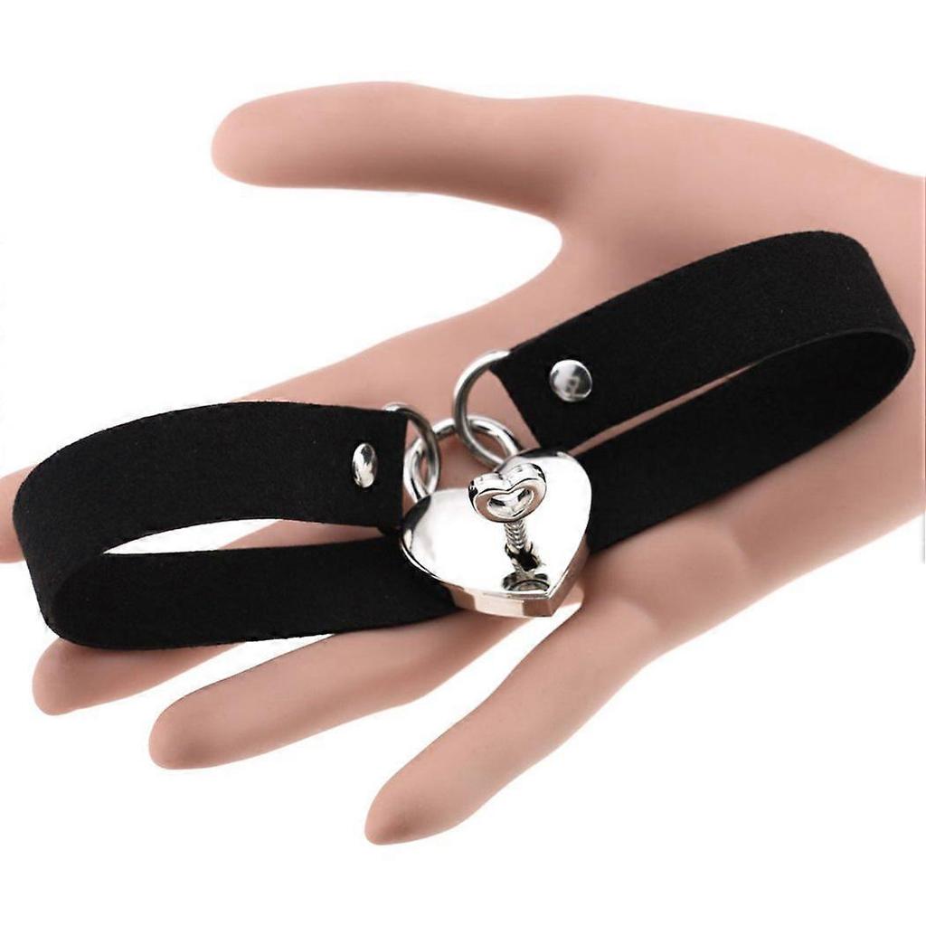 Vintage Necklace for Women Jewelry Cosplay Collar Gothic Lolita Jewelry Love Heart Choker Chain Necklace