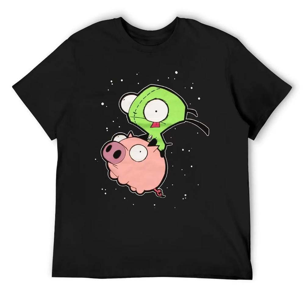 

Invader Zim Art Classic For Sale Футболка Новинка Футболка с круглым вырезом Move Funny Geek Home Европейский размер XXXXXL