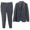 Green Label Relaxing Suit Setup M Gray Men's Used