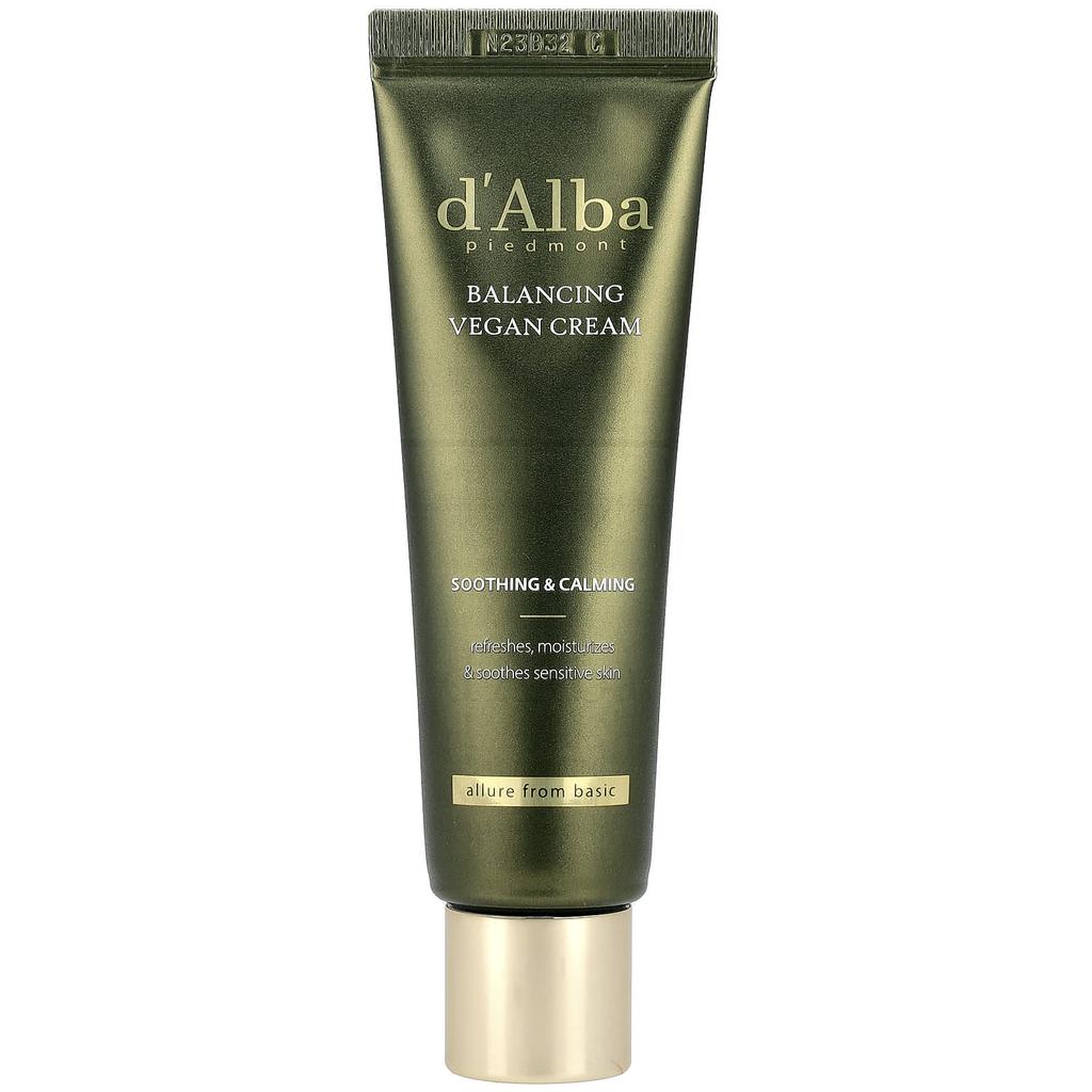 d'Alba Balancing Vegan Cream, 55 Ml (1.85 Fl Oz)
