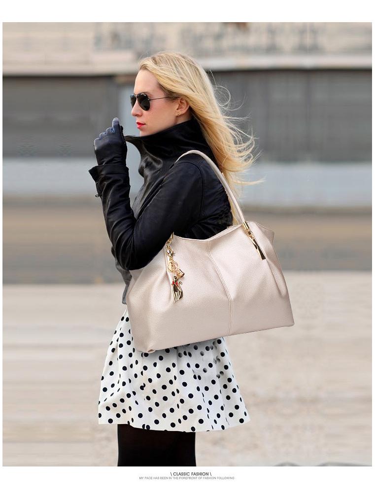 2023 Avrupa & Amerikan Minimalist Tote: Çok Yönlü, Büyük Kapasiteli Kadınlar için Çapraz Askılı ve Omuz Çantası